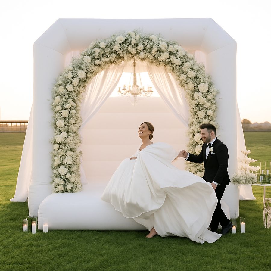 Premier Bounce wedding