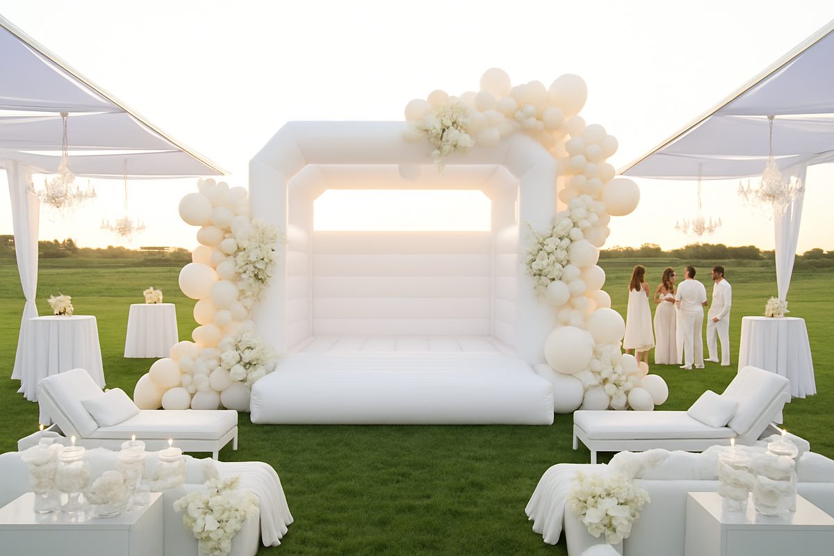 Premier Bounce luxury event setup